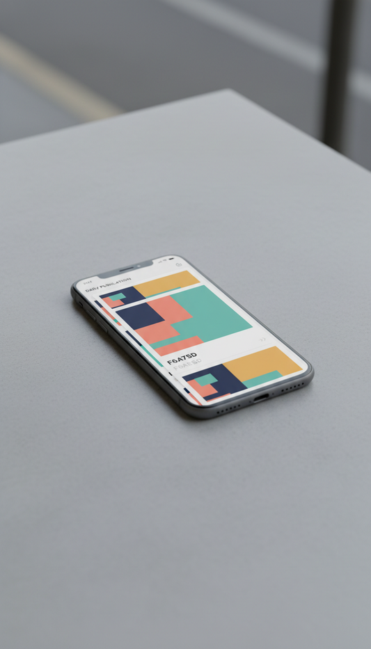 Daily Article Feed Smartphone Access