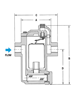 Watson McDaniel IB Series inverted bucket steam trap