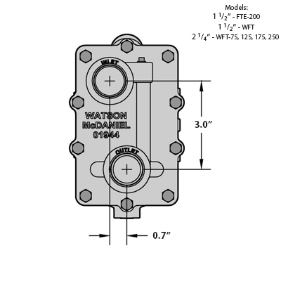 Watson McDaniel FTE / FTES float & thermostatic steam trap